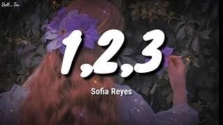 123  Sofia Reyes Lyrics [upl. by Bronwen]