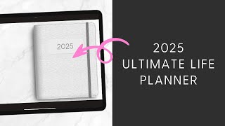 2025 ULTIMATE LIFE DIGITAL PLANNER Dated Allinone planner October 2024December 2025 Walkthrough [upl. by Baiel]