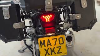 Suzuki VStrom 1050 walk around and sound [upl. by Merchant]