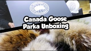 CANADA GOOSE NEW SEASON PARKA UNBOXING  REVIEW 2018 VLOG [upl. by Elsworth]