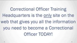 Correctional Officer Training [upl. by Naitsirhk862]