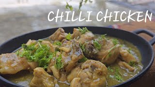 ಚಿಲ್ಲಿ ಚಿಕನ್  Chilli Chicken  HOMEMADE  Recipe chillichicken [upl. by Ahseek]