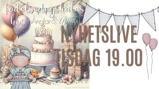 Födelsedagskalas och Nyhetslive [upl. by Peregrine]