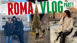 SEVGİLİMLE AŞIKLAR ŞEHRİ ROMA  YILBAŞI ROMA VLOG part 1 [upl. by Lorilyn318]