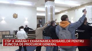 CSP a amânat examinarea dosarelor pentru funcția de Procuror General [upl. by Hsirap]