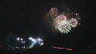 Christmas Fireworks 07 Coeur d Alene Idaho [upl. by Plumbo32]