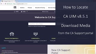 NEW How to Locate the CA UIM Installation Media [upl. by Decca]