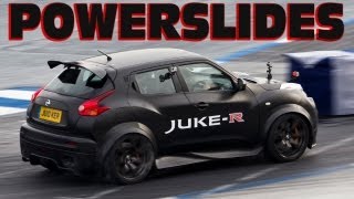 Nissan JukeR  Fast Driving amp Powerslides [upl. by Benjy]