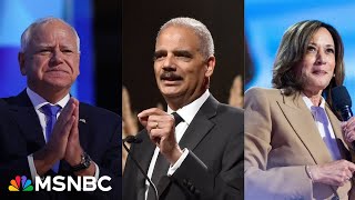 Intense Former AG Holder reveals vetting Tim Walz as Kamala Harris’ running mate [upl. by Solenne]