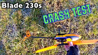 Blade 230s RC Helicopter Crash 💥 [upl. by Doownil138]