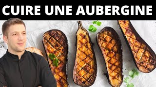 AUBERGINE  3 idées de cuisson en 3 min [upl. by Aikemat]