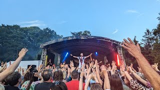 ✨10 year old Jake Collisson rocks Painshill with Rick Parfitt Jnr and the RPJ Band🎸 [upl. by Odrawde]