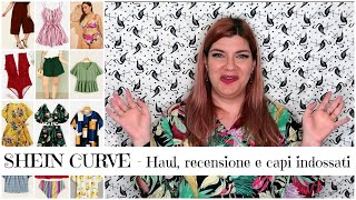 Shein capi curvy provati cosa ne penso [upl. by Weinman]