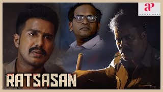 Ratsasan  Thrilling Scene  Full Movie on Sun NXT  Vishnu Vishal  Amala Paul  2018 [upl. by Airdnaxila302]