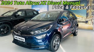 Tata Altrox XZ Diesel Blue Colour Full Detailed Review ❤️ Price amp Features ✅ Better Than Baleno [upl. by Elylrac]