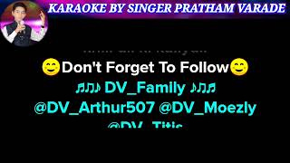 Mhara hiwda me nache mor full Karaoke free by Pratham varade music and Pratham Karaoke [upl. by Samale]