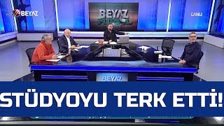 Ahmet Çakarın sinirden patlayıp stüdyoyu terk ettiği anlar [upl. by Odelinda]