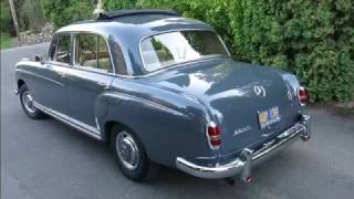 1958 Mercedes 220s [upl. by Kalvin39]