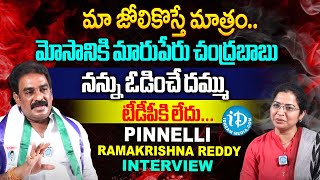 మా జోలికి వస్తే మాత్రం Pinnelli Ramakrishna Reddy EXCLUSIVE Interview  Chandrababu  iDreamNews [upl. by Aihtekal]