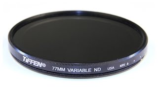 Product Review  Tiffen Variable Neutral Density Filter [upl. by Emilio]