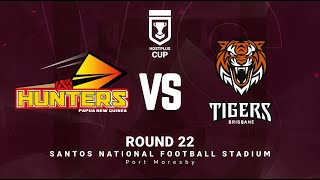 SP PNG Hunters vs Brisbane Tigers  Match Highlights  QRL Hostplus Cup  Round 22 [upl. by Konstantin]