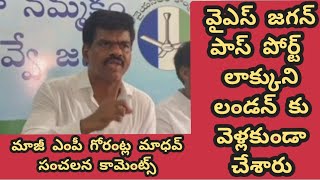 Gorantla Madhav Sensational Comments on Pavan Kalyan Marriageగోవిందా గోవిందగోరంట్ల మాధవ్ [upl. by Eletnahs]