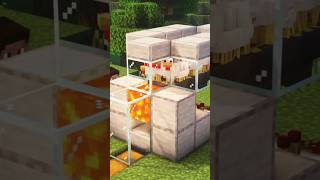 They Easiest Automatic Cooked Chicken Farm 121 Minecraft [upl. by Emelda704]