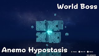 Genshin Impact World Boss Anemo Hypostasis [upl. by Ennobe462]