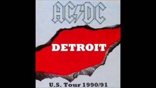 AC  DC  10  The razors edge Detroit  1990 [upl. by Akemeuwkuhc49]