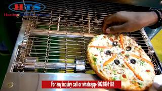 Conveyor Pizza Oven Live in AAHAR Delhi India  16quot Conveyor Pizza Oven Only Rs 105000 [upl. by Files]