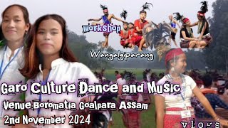 WangalaGaro Culture Dance 2024 BoromatiaGoalpara Assam [upl. by Humpage]