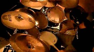 Morgan Zembower Steve Shalaty Aaron King Side Project Song 1 drumcam [upl. by Etnovad]