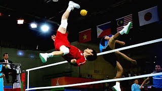 Volleyball  Football  Sepak Takraw HD [upl. by Liborio103]