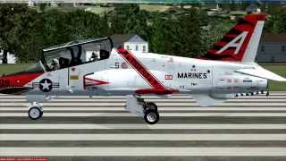 FSX Freeware amazing T45 Goshawk review Aircraft by Dino Cattaneo [upl. by Diehl]