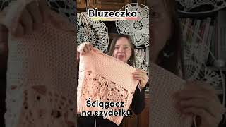 SZYDEŁKOWA BLUZECZKA ŚCIĄGACZ BLUZKI NA SZYDEŁKU [upl. by Noam]