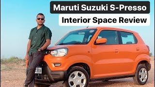 2019 Maruti Suzuki SPresso Interior Review  Very Spacious [upl. by Samford]