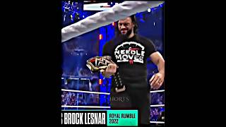 Roman Reigns Title Shot to Brock Lesnar 🔥Shorts Viral [upl. by Nueovas266]