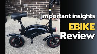 Reviews about the ANCHEER ‎AMA005931 ‎Electric Bike [upl. by Felton346]