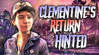 Clementines Return Hinted  The Walking Dead [upl. by Rehotsirhc]