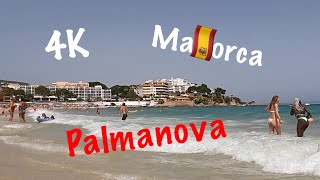 Palmanova Mallorca The Beach Walk That Will Make Your Jaw Drop [upl. by Aititel899]