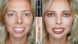 Catrice Liquid Camouflage High Coverage Concealer Review [upl. by Shoshana595]