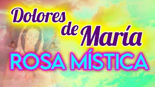 🌹Rosario Rosa Mística DOLORES DE MARIA martes y viernes [upl. by Nahsab]