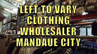 Left to Vary Clothing Wholesaler Mandaue City [upl. by Hoeg]