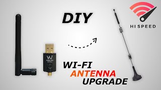 Make WiFi Antenna Long Range High Gain Antenna 10dbi Very High Speed [upl. by Adnauq632]