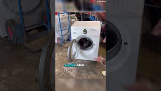 Washing machine vs Metal piece  shorts youtubeshorts facts [upl. by Cally]