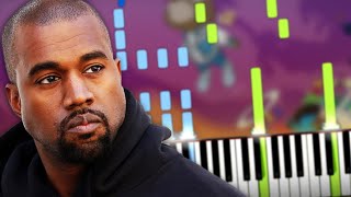 Kanye West  Runaway on piano [upl. by Ahseenal]