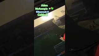 Celtic fans tribute to Aiden McAnespie 🍀🇮🇪 Kilmarnock 0 Celtic 2 celticfc fypシ゚viral [upl. by Ultan]