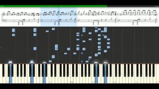 Gloria Estefan  Conga Piano Tutorial Synthesia [upl. by Valdemar946]