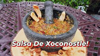 Salsa de xoconostle  Receta deliciosa [upl. by Enirroc556]