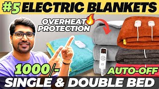 Electric Bed Warmer⚡Best Electric Blanket Under 1000⚡Best Electric Heated Blanket 2024⚡ [upl. by Neelehtak736]